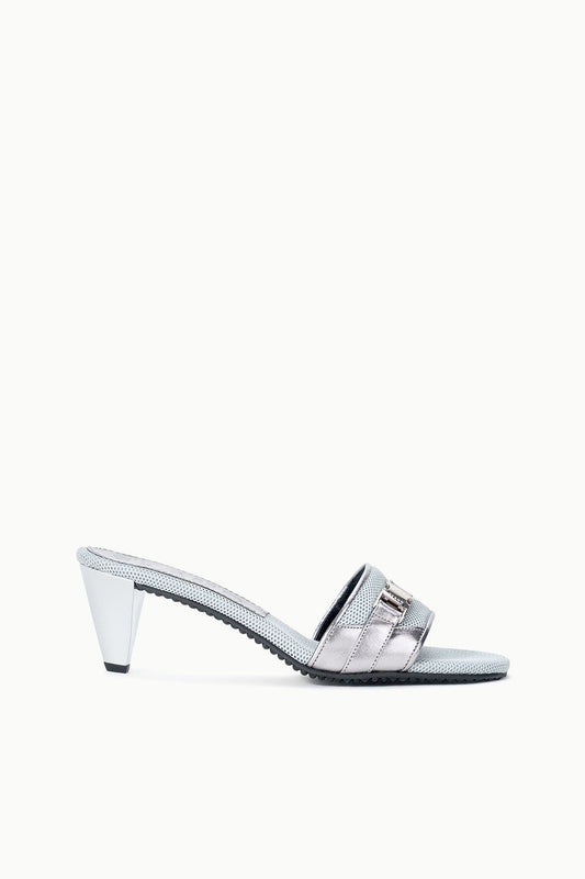 STAUD Veda Heel Silver