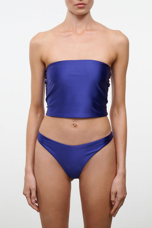 STAUD Dana Bikini Bottom Cobalt