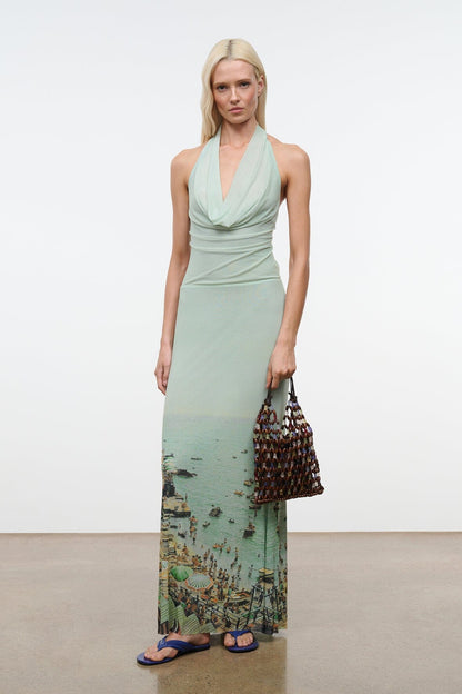STAUD Mirella Dress Endless Summer