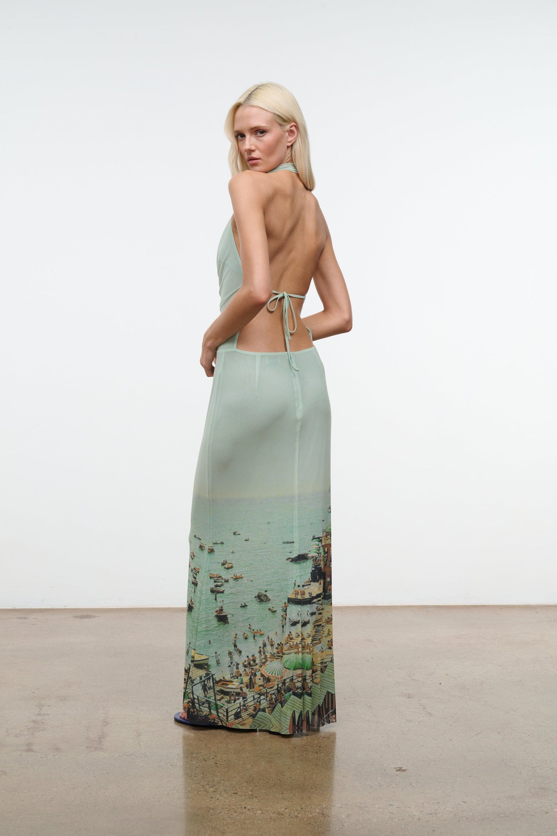 STAUD Mirella Dress Endless Summer