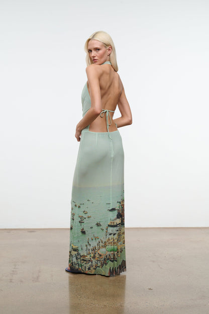 STAUD Mirella Dress Endless Summer