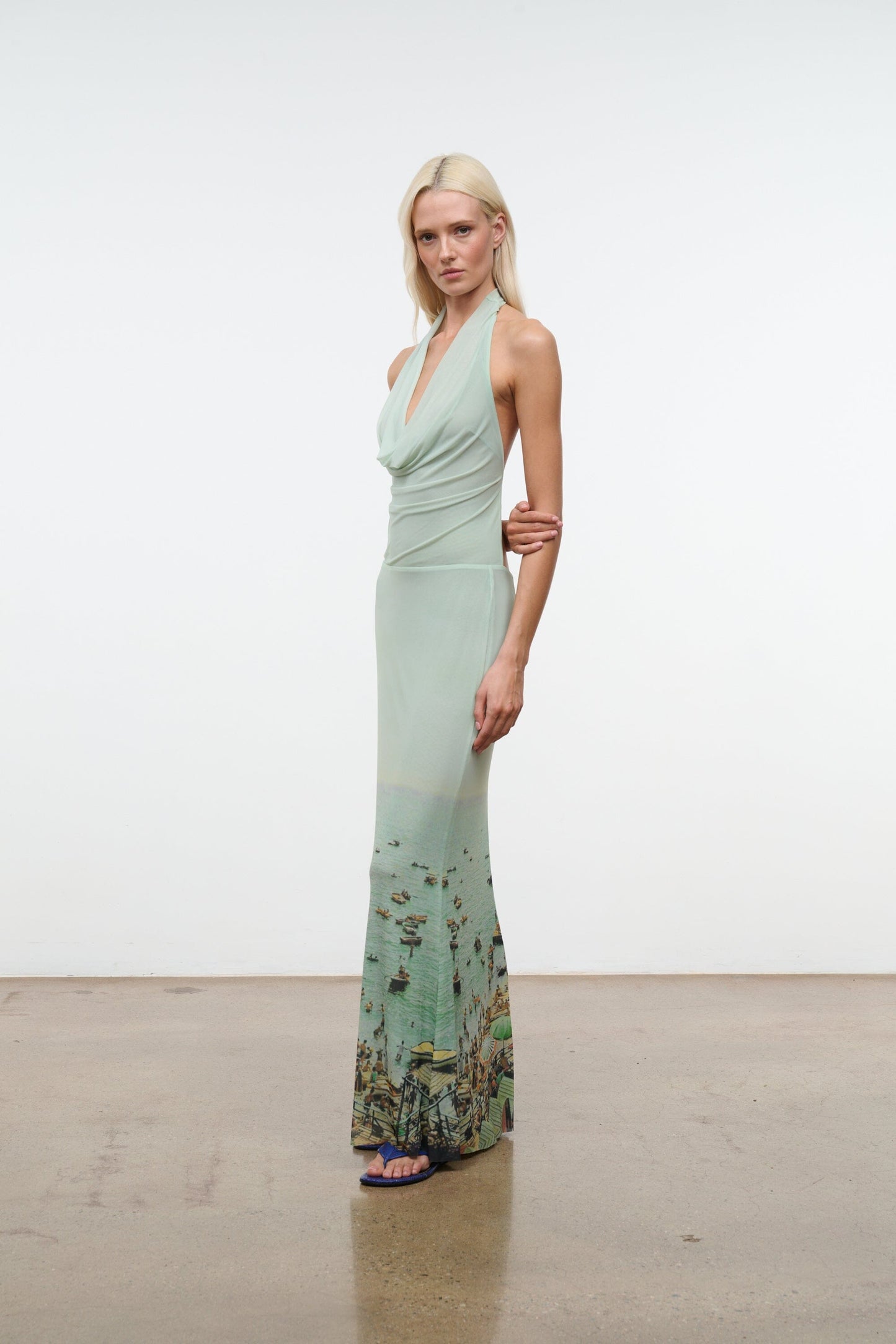 STAUD Mirella Dress Endless Summer