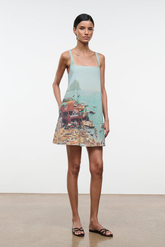 STAUD Brio Dress Endless Summer