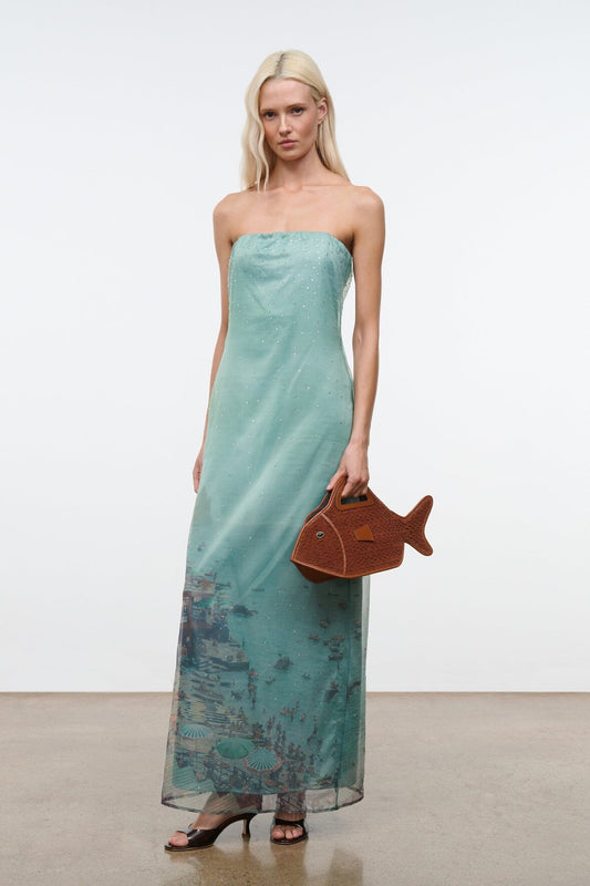 STAUD Amara Dress Endless Summer