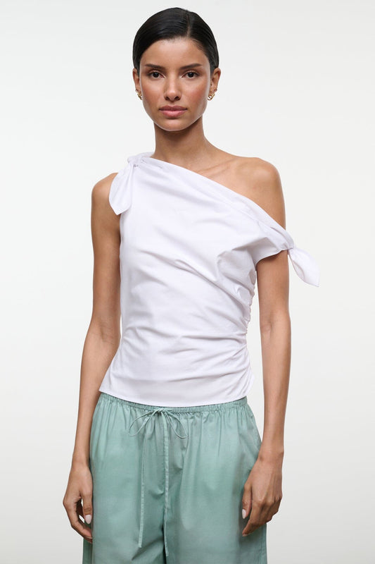 STAUD Bellaria Top White