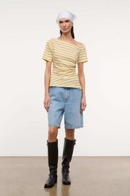 STAUD Carine Top Monday Stripe