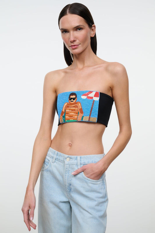STAUD Tommy Tube Top Sundaze
