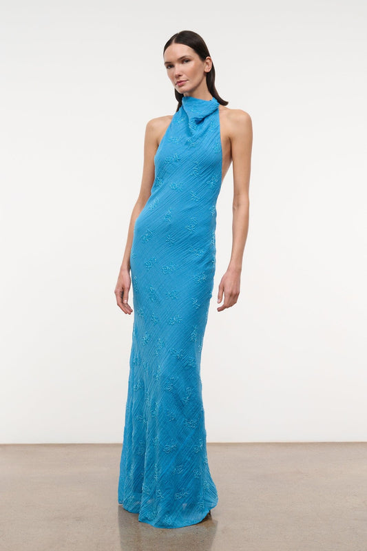 STAUD Roselle Dress Pacific