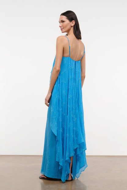 STAUD Valencia Dress Pacific