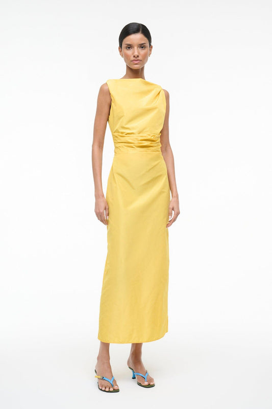 STAUD Callie Dress Sunshine