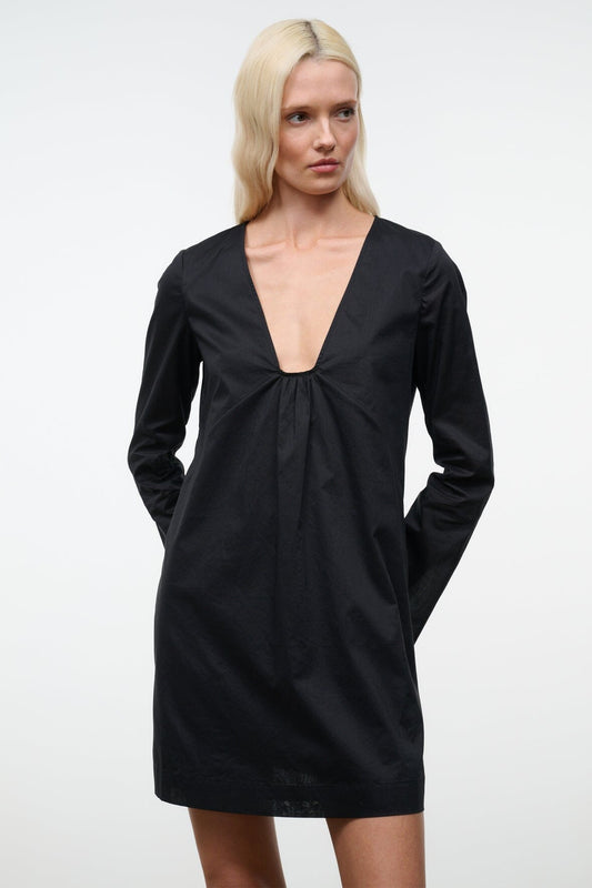 STAUD Vivi Dress Black