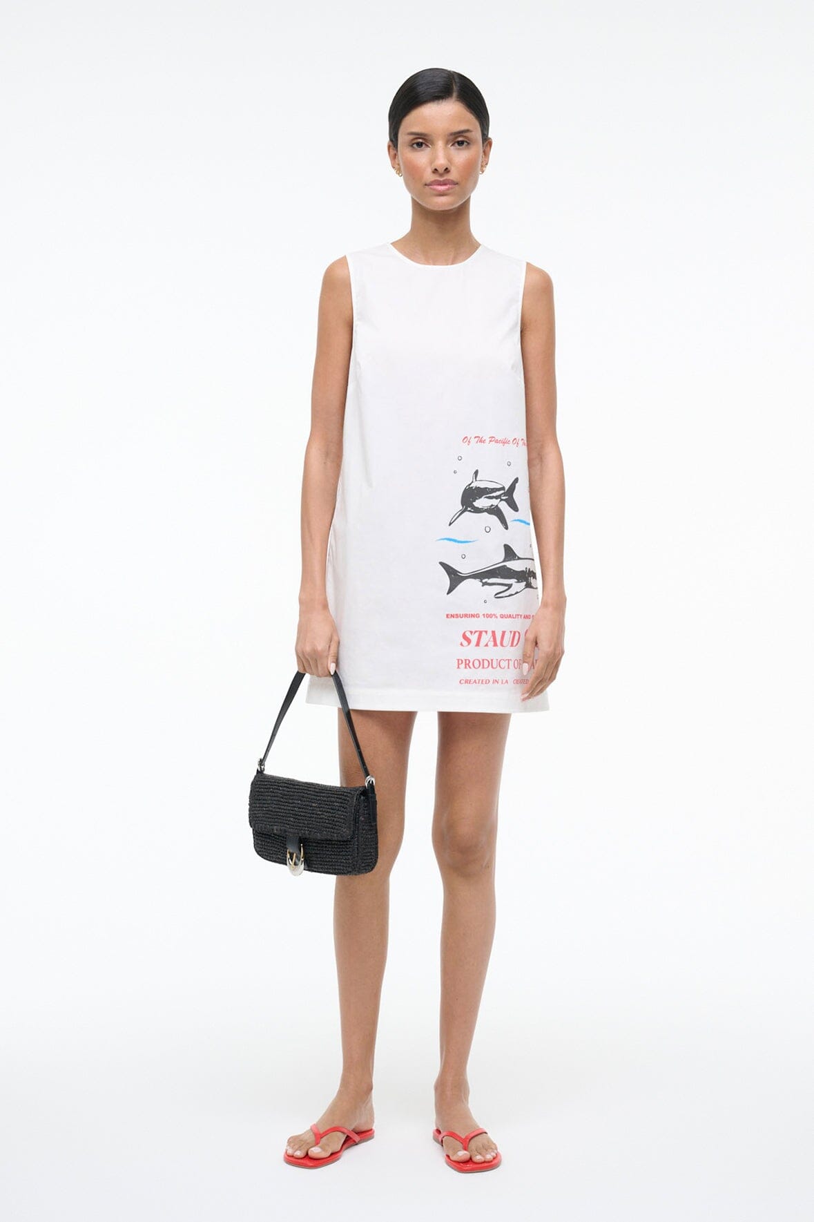 STAUD Brea Dress Of The Pacific