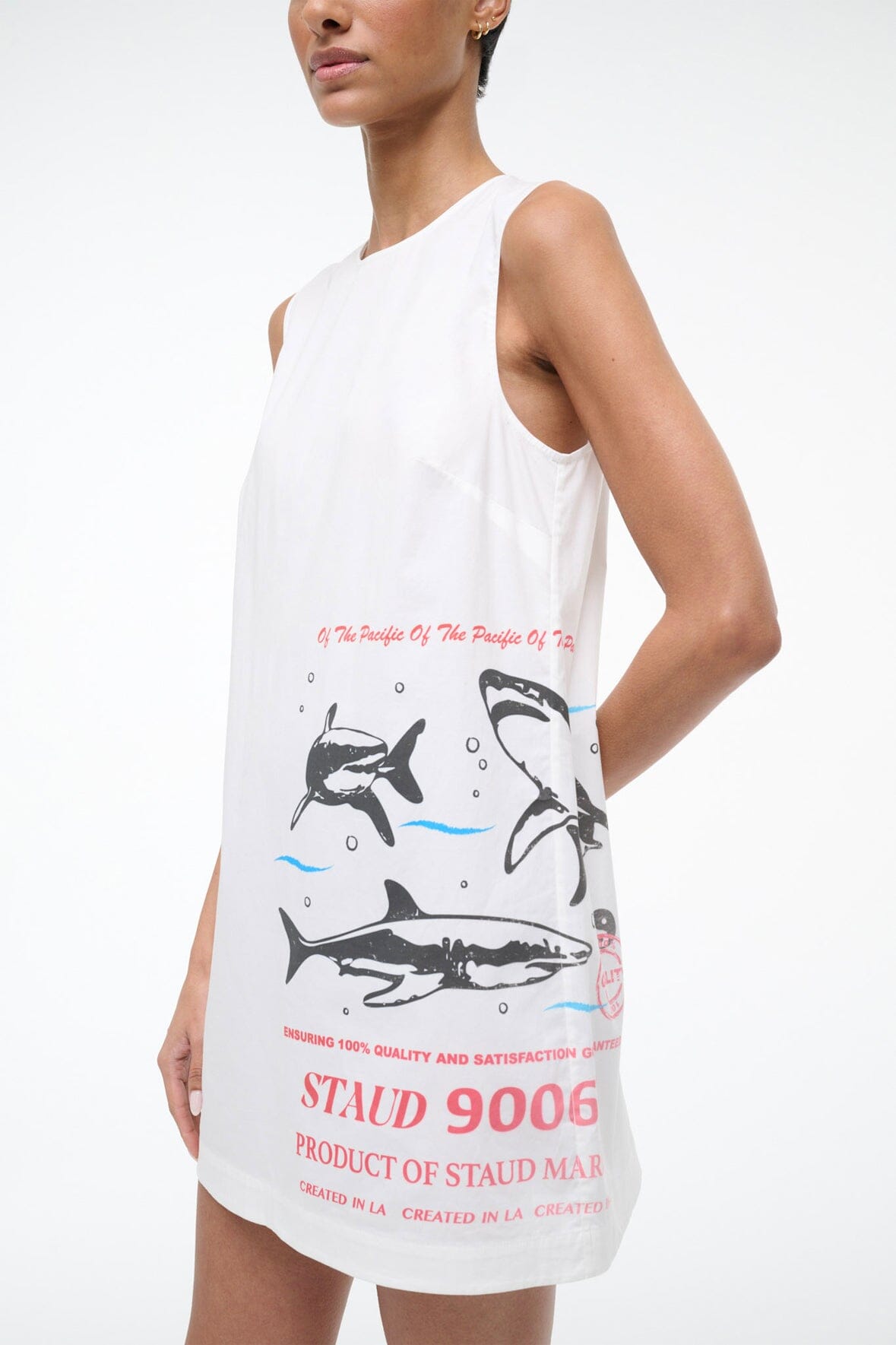 STAUD Brea Dress Of The Pacific