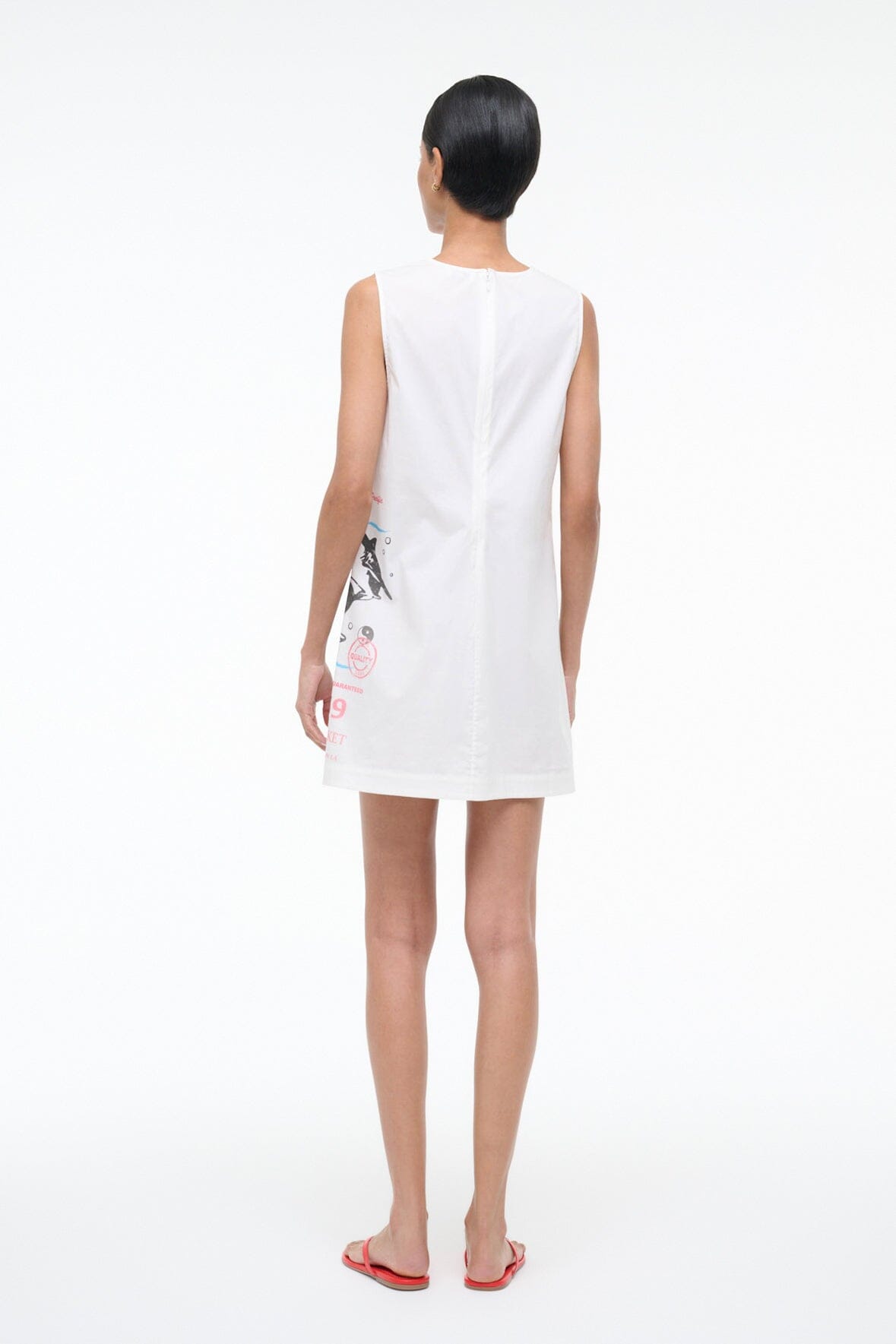 STAUD Brea Dress Of The Pacific