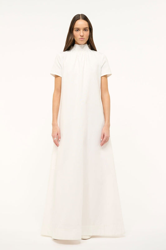 STAUD Ilana Dress White