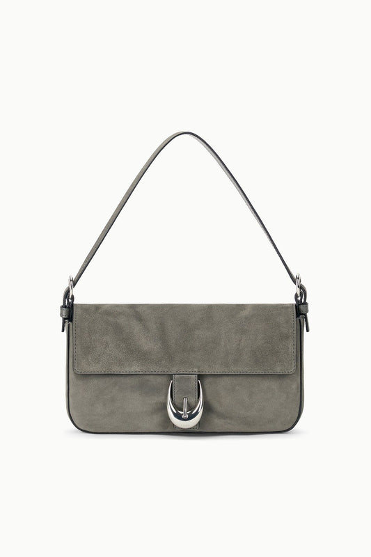 STAUD Harlow Bag Storm Suede