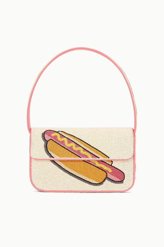 STAUD Tommy Beaded Bag Dog Days