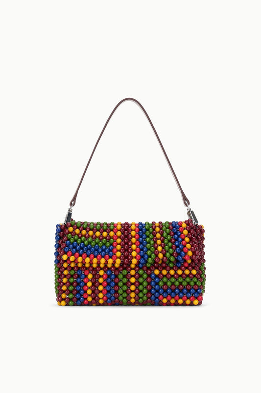 STAUD Timmy Convertible Shoulder Bag Jungle Stripe