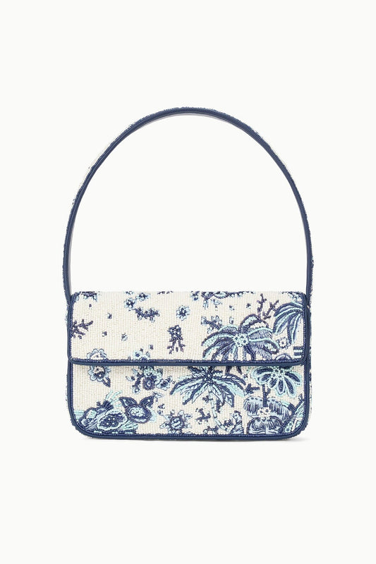 STAUD Tommy Beaded Bag Toile De Pup