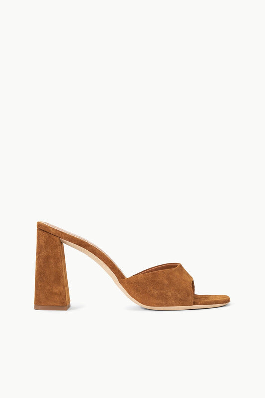 STAUD Sloane Heel Tan Suede