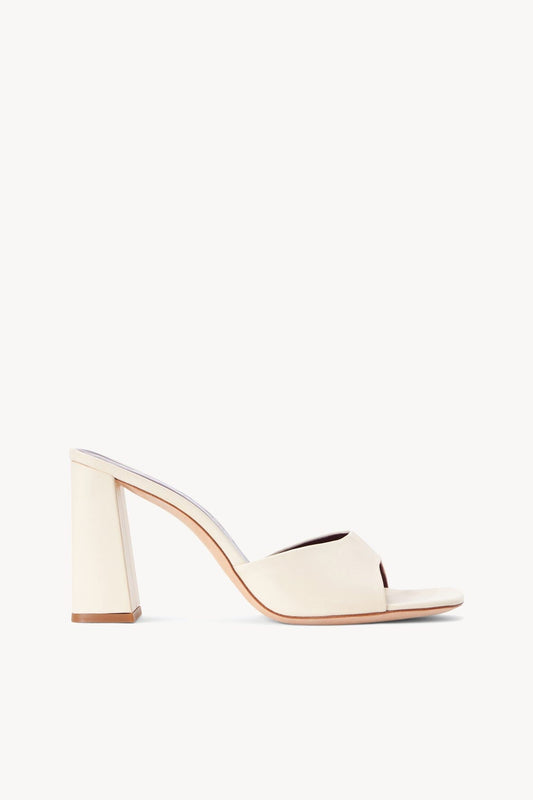 STAUD Sloane Heel Cream