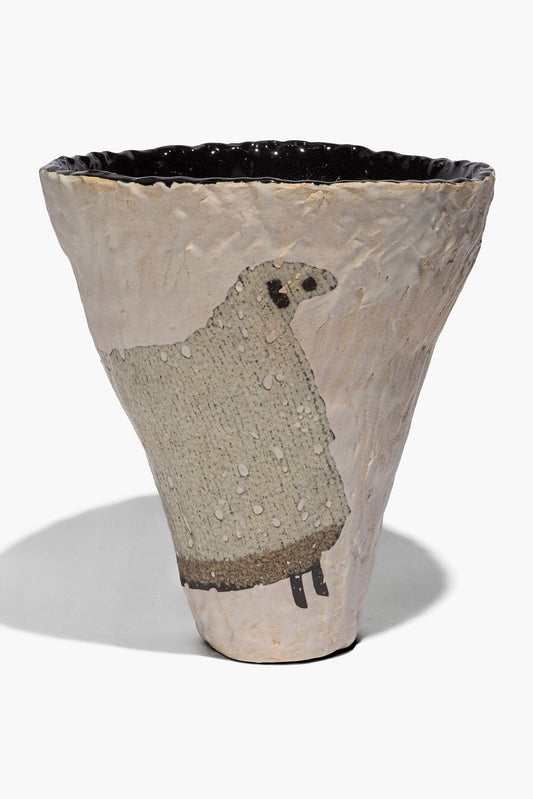 STAUD Ceramic Sheep Vase Cone