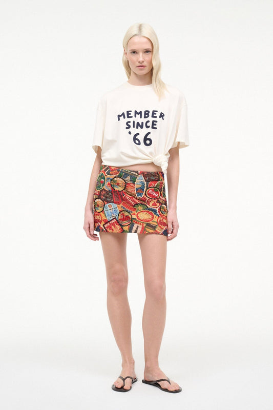 STAUD Supernova Skirt Destination