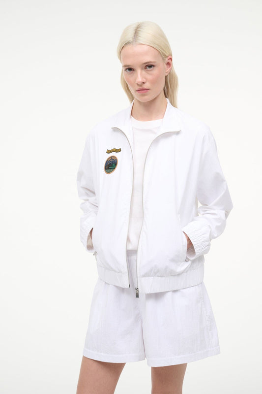 STAUD Arrival Jacket White