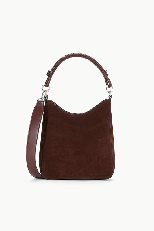 STAUD Mel Shoulder Bag Mahogany