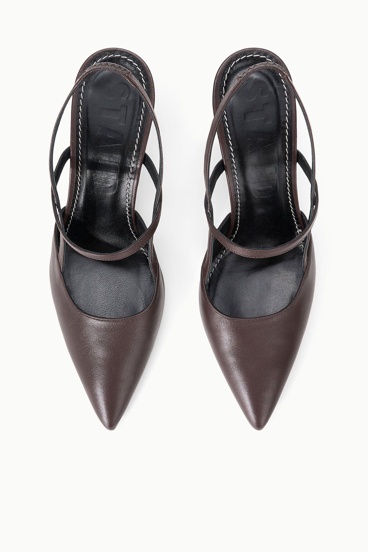 STAUD Sebastian High Heel Slingback Espresso