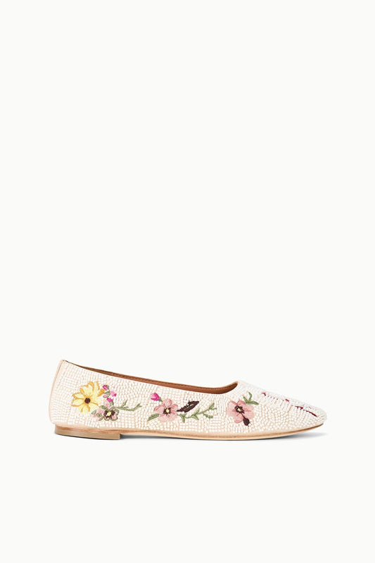 STAUD Alba Ballet Flat Do Not Disturb