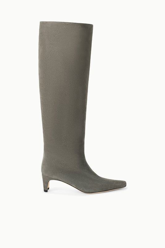 STAUD Wally Boot Storm Suede