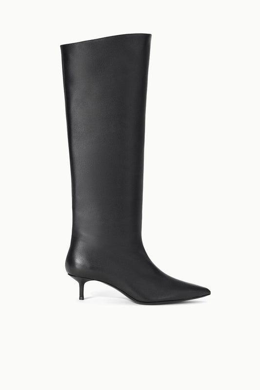 STAUD Sebastian Kitten Heel Boot Black