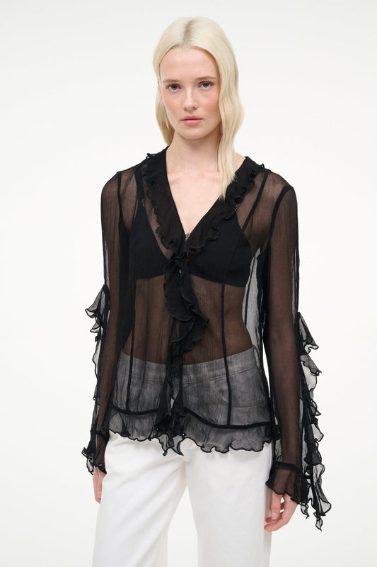 STAUD Kellcy Top Black