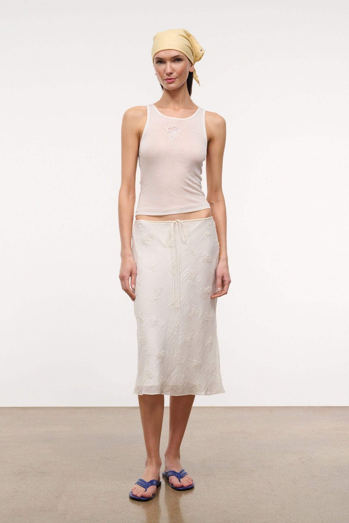 STAUD Mya Tank Ivory