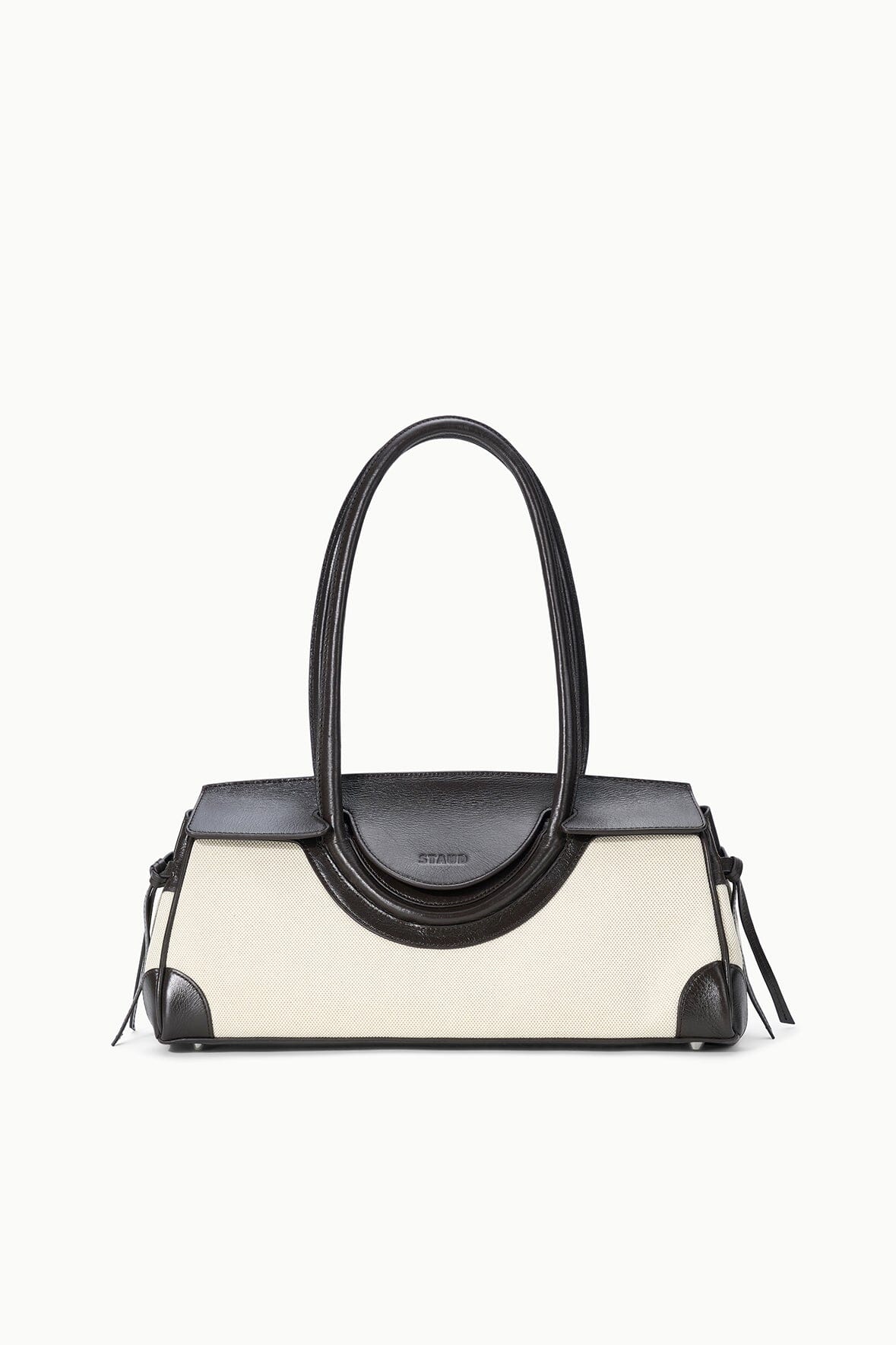 STAUD Maude Shoulder Bag Natural Espresso