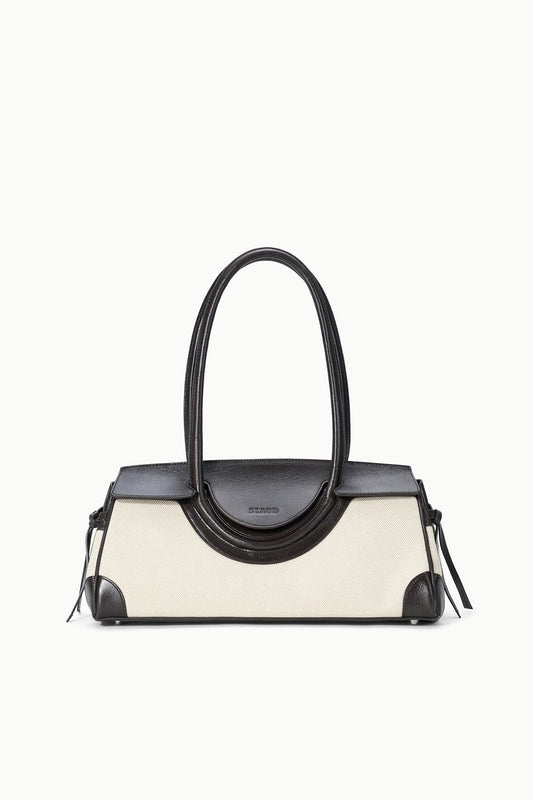 STAUD Maude Shoulder Bag Natural Espresso