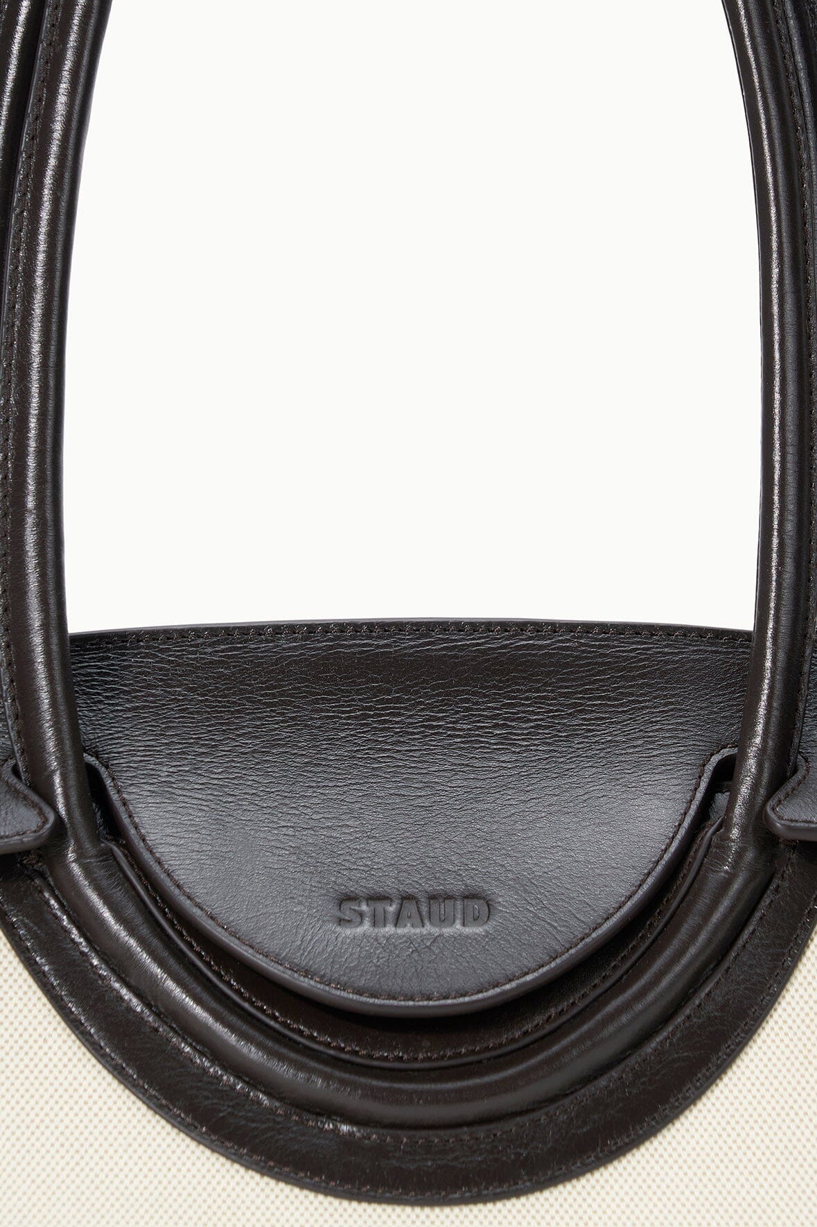 STAUD Maude Shoulder Bag Natural Espresso