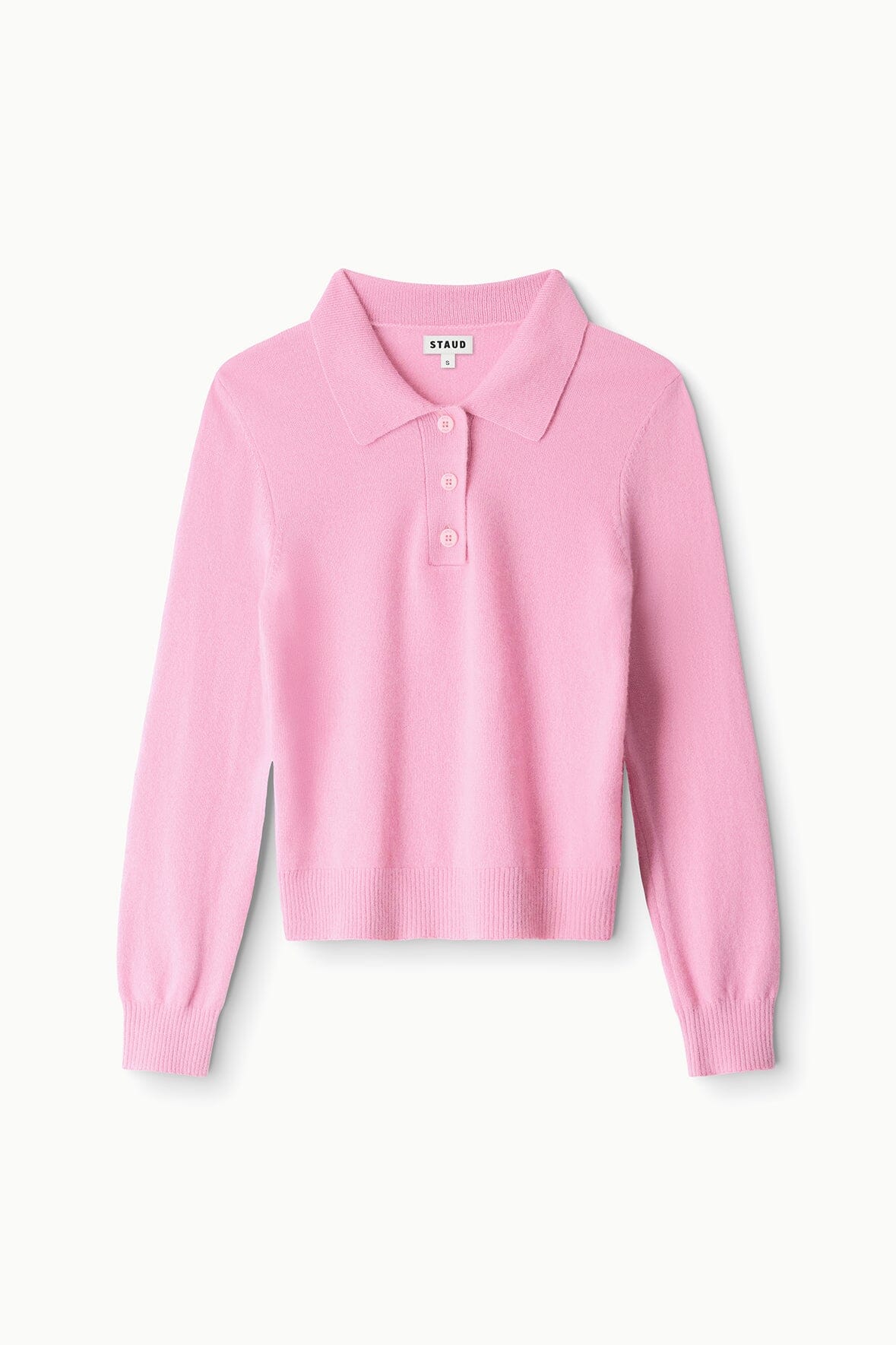 STAUD Gemma Cashmere Sweater Papaya
