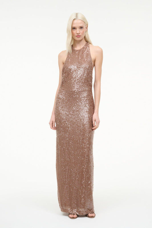 STAUD Bree Dress Flax