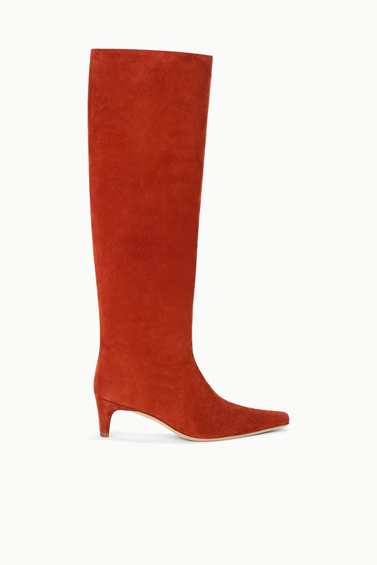STAUD Wally Boot Auburn Suede