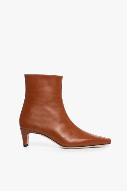 STAUD Wally Ankle Boot Tan