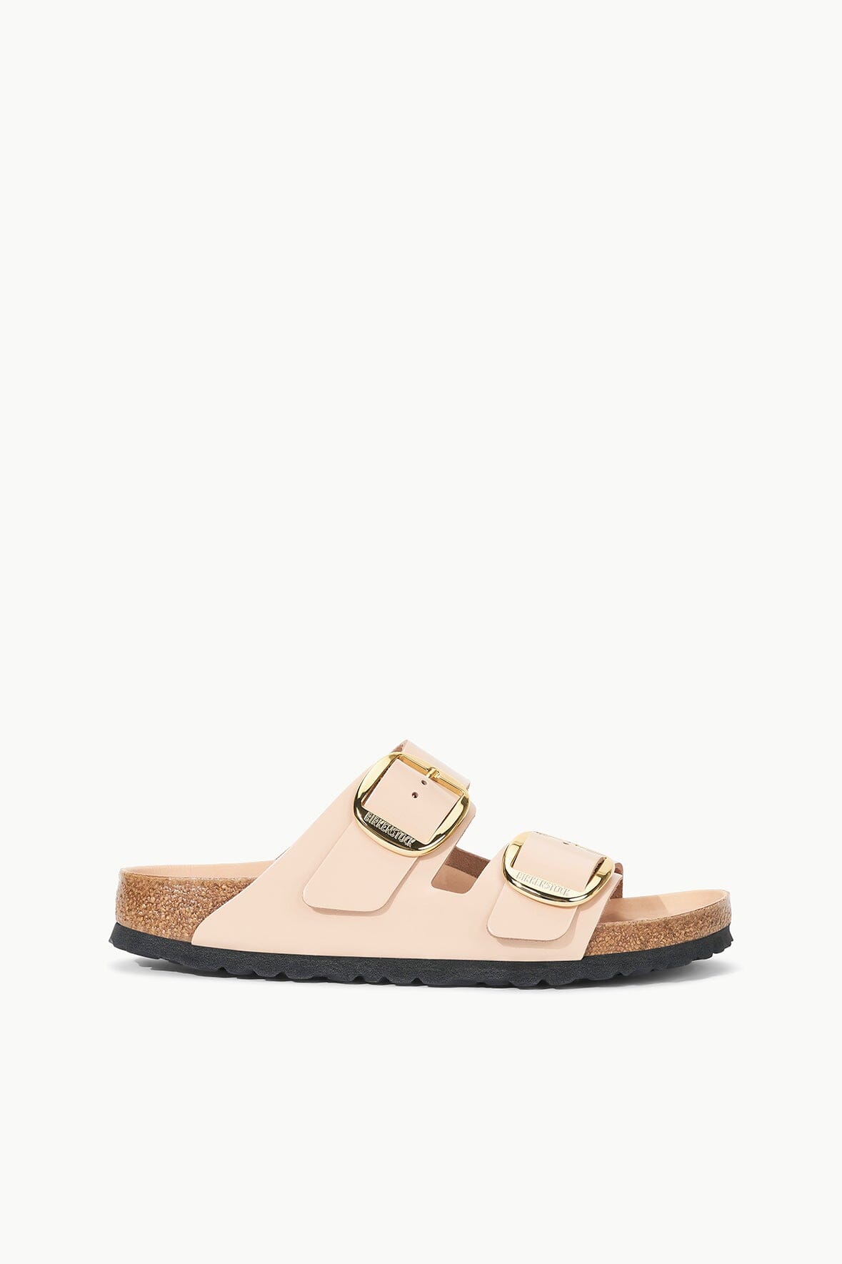 STAUD Birkenstock Arizona Big Buckle Sandal - High Shine New Beige
