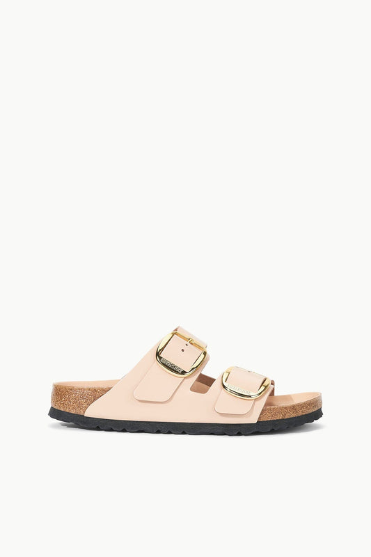 STAUD Birkenstock Arizona Big Buckle Sandal - High Shine New Beige