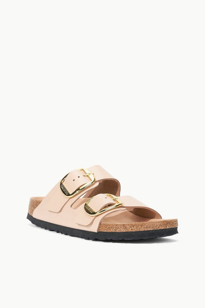 STAUD Birkenstock Arizona Big Buckle Sandal - High Shine New Beige