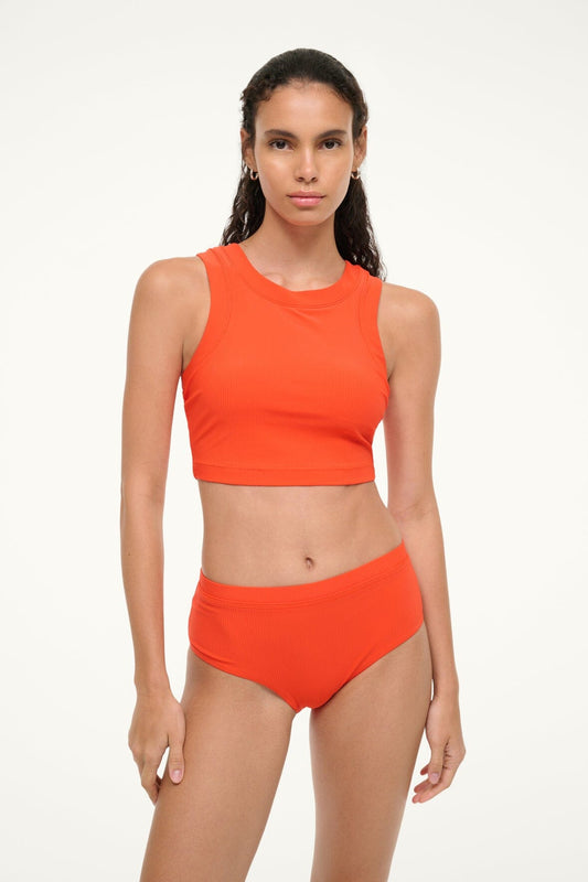 STAUD Dunes Bikini Top Cayenne