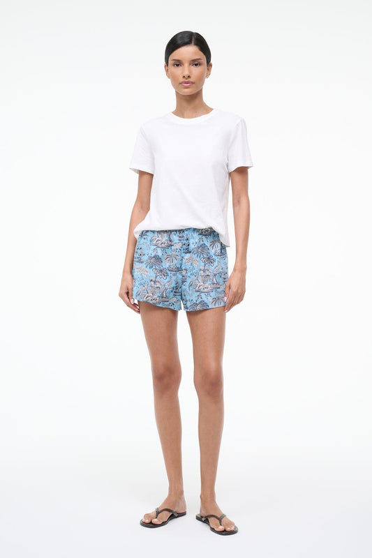 STAUD Paddle Short Sky Toile