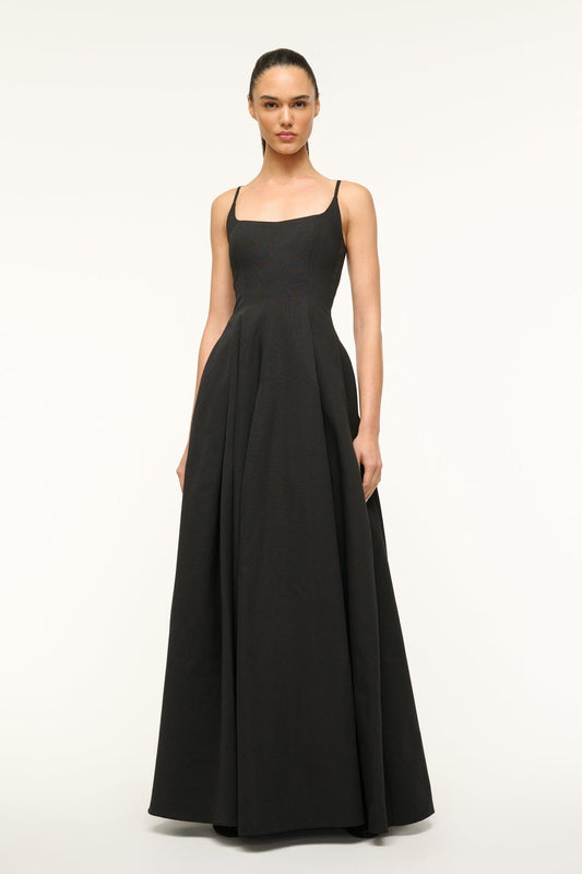 STAUD Joy Maxi Dress Black