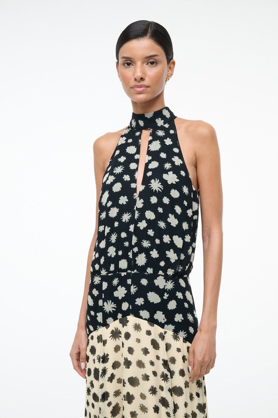 STAUD Camryn Dress Ditsy Multi