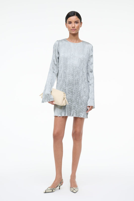 STAUD Kona Dress Silver Sage